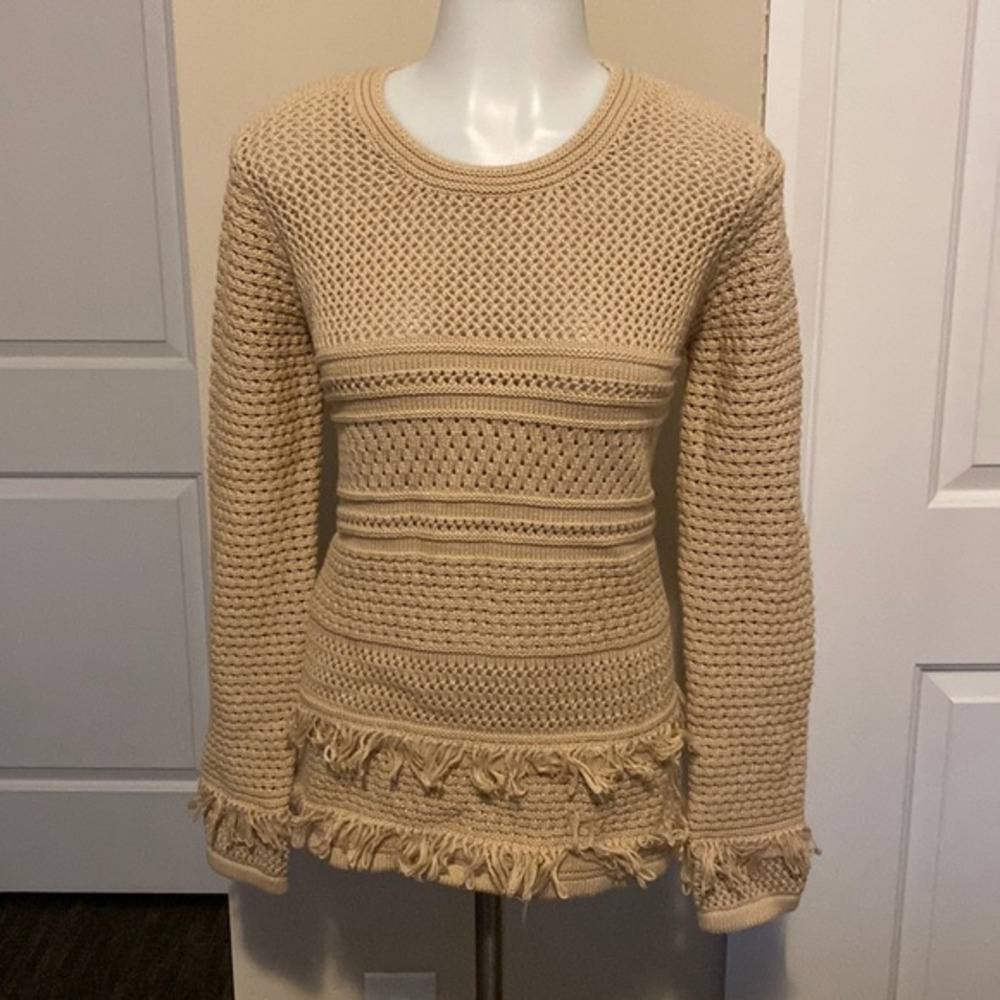 NWT! Chelsea & Theodore Detailed‎ Knit Sweater